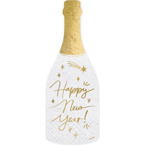 Tovaglioli da champagne, misti, 7x19 cm (1 confezione / 20 pezzi) (1/4)