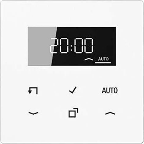 Jung LS1750DWW interruttore timer elettronico bianco alpino