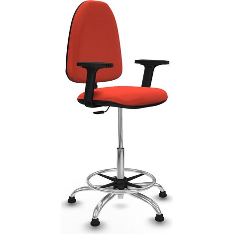 Piqueras y Crespo B2D05RT Silla de Oficina Naranja Oscuro (1/3)