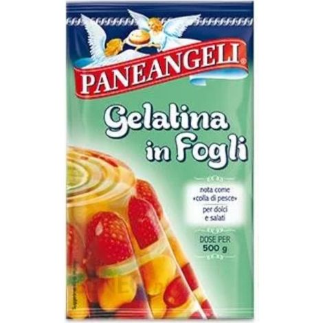 Hojas de gelatina 12g - Paneangeli (1/2)