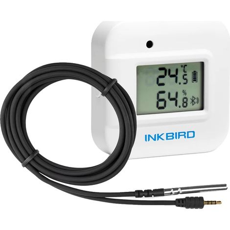 Monitoraggio di temperatura e umidità, doppia sonda, connettività Bluetooth, IBS-TH2 Plus (1/2)