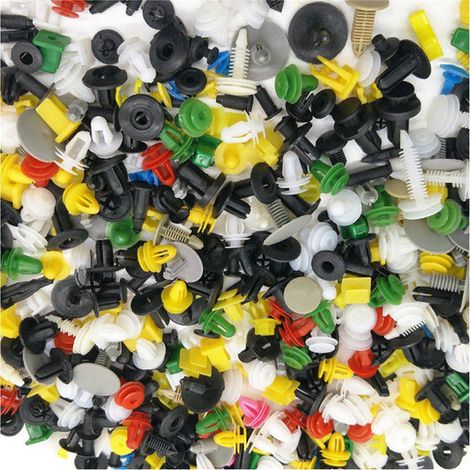 Clips de fixation universels pour pare-chocs, panneaux de porte et doublures d'ailes de voiture (1/5)