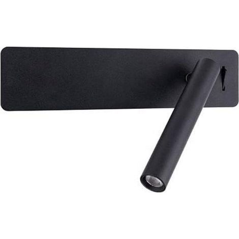 Lampe de chevet nordique à LED pour chambre, salon ou bureau, avec interrupteur et angle réglable. (1/5)