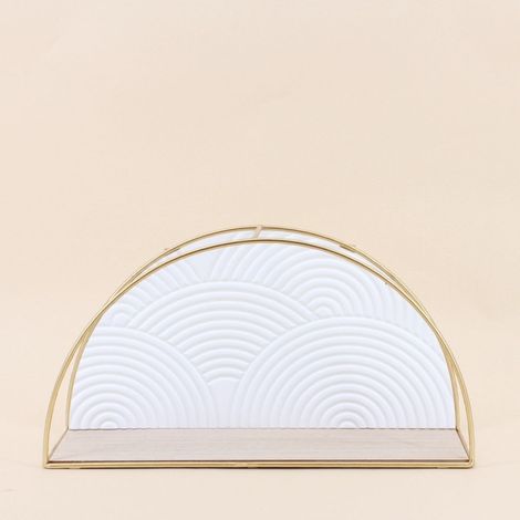 Etagere murale demi cercle 41cm