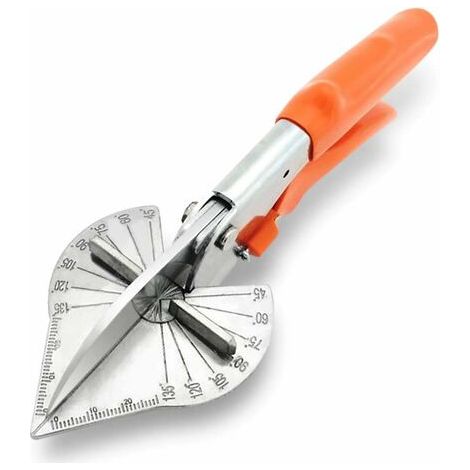 Pair - Cisailles à onglets multifonctions/coupe-fil, Machine de découpe de plastique à Angle réglable, branche de fil de tuyau PVC TPR PE (1/5)