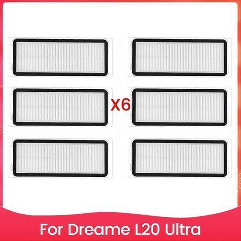 Kits d'accessoires de rechange pour filtres d'aspirateur robot Dreame L20 Ultra