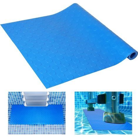 Tapis Échelle Piscine, 90x40cm, Tapis de Marche de Piscine, Tapis de Protection pour Échelle de Piscine, Tapis d’étape de Piscine, Tapis d’échelle antidérapant de Protection de Texture (1/4)