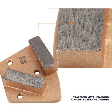Tête de meulage à grain 30 pour ponceuses à diamant pour sols (1/4)