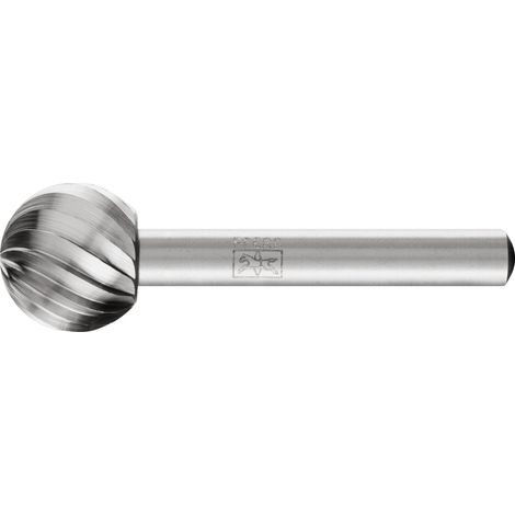PFERD TOOLS 22420816 Frässtift HSS Kugel 16 mm Länge 54 mm Produktabmessung, Ø 16 mm Arbeits-Länge 1 (1/4)
