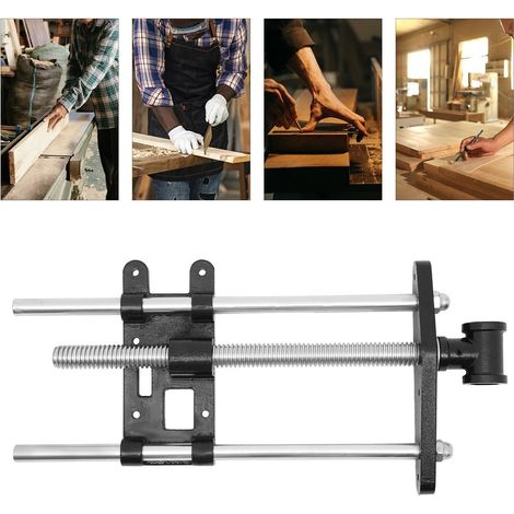 10,5-Zoll-Holzzange Holzbearbeitungstisch Zange-Schraubstock Stirnschraubstock Hobelmaschine (1/5)