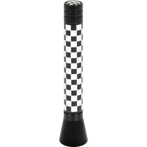 Flag, stelo antenna - 8 cm - Chequered (1/2)