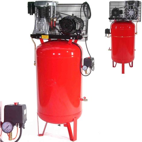Druckluftkompressor 5,5PS 750/11/270ST K28 Werkstattkompressor Kolbenkompressor 4kW (1/5)
