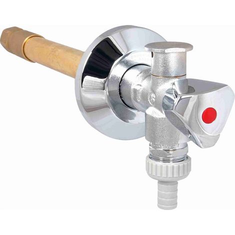 Schlösser Armaturen FROST-TEC AUSSENARMATUR, RB+RV SANITAERGRIFF, 160-260MM, DN15, CHR.