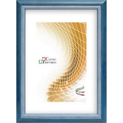 14PZ CORNICE QUADRI STILE 24X30 BLU