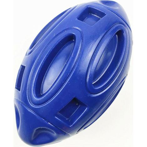 Jouet à mâcher pour chien, bleu foncé avec jouet à mâcher pour chiot en caoutchouc naturel grinçant, adapté aux chiens de petite et moyenne taille (1/5)