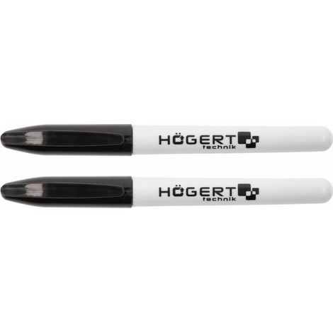 HOGERT MARKERY PERMANENTNE CZARNE  2szt.