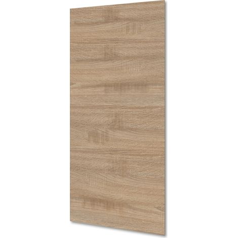 Vantail de porte coulissante en bois chêne 755 x 2035 mm