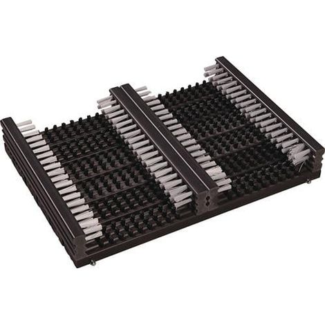 Felpudo  negro  100%  PP  L290xB390xS55mm (1/2)