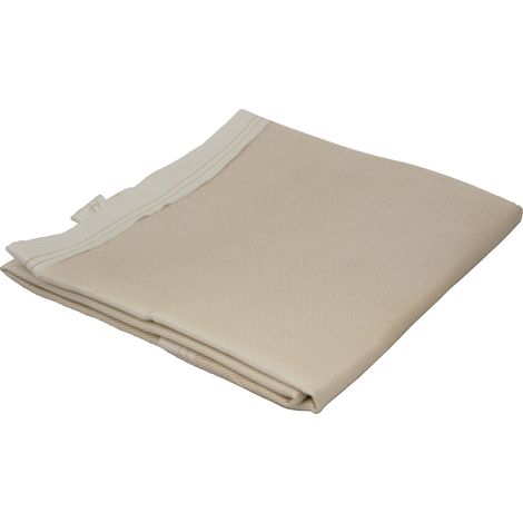 Manta de protección hasta 1.350 °C, contra salpicaduras de soldadura, partículas incandescentes y chispas de amoladura KEMPER 1000 x 920 mm (1/4)