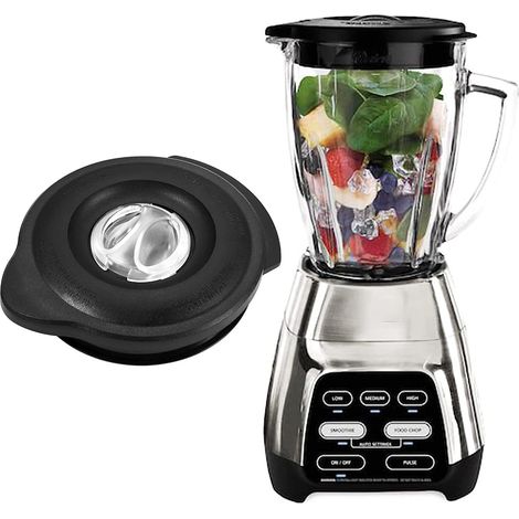 Couvercle Pour Mixeur - Échelle Intégrée - Détachable - En Polycarbonate Alimentaire - Noir - 1 Pièce (1/5)