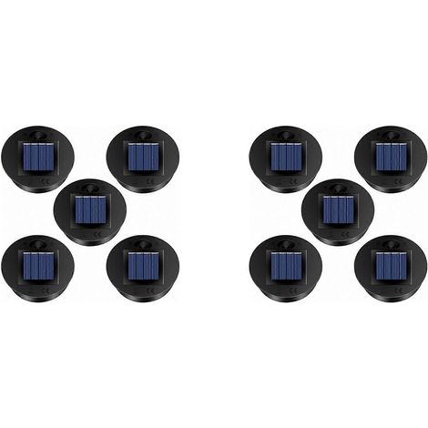 Lot de 10 rechange lampe solaire pièces haut Size 2 76 pouces bas Size 2 36 pouces 7 Lumens Warm blanc LED résistant (1/5)