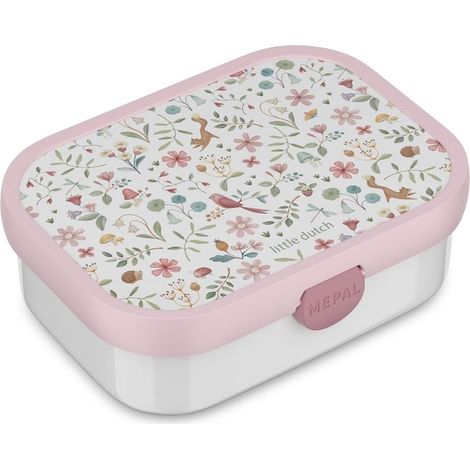 Boîte à Déjeuner Campus - Lunch Box Bento pour Enfants - Boite Repas avec Compartiment Bento - Fermeture à Clip - Sans BPA et Compatible au Lave-Vaisselle - 750 ml (1/5)