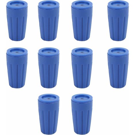 Bornes de connecteur de fil électrique étanche, 10 pièces, capuchon isolé, sertissage de câblage