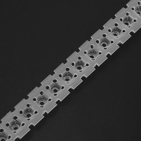 Lot de 20 courroies à chaîne vides en plastique 54 cm pour pistolet à clous automatique sans fil adaptateur vis menuiserie (1/5)