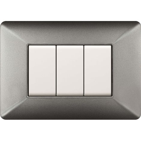 PLACCA EASY MATIX ALLUMINIO NOTTE 3P- 10,0 pz