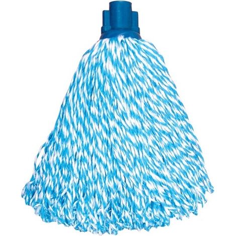 Paños de repuesto para fregona de microfibra azul, paquete de 24 MSV