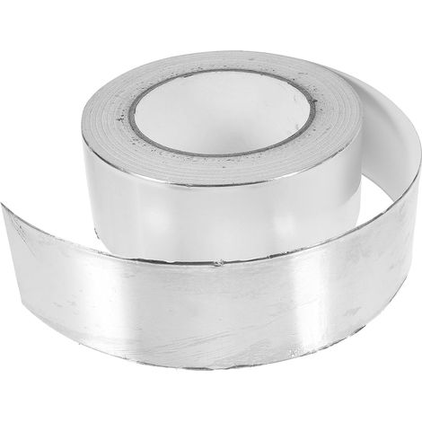 Bande adhésive de papier d'aluminium 1 rouleau, argent (1/5)