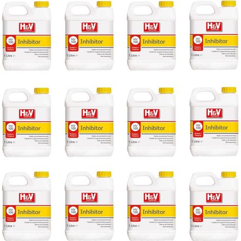 12x Calmag H&V Controls HV100 Scale Inhibitor Central Heating System 1 Litre