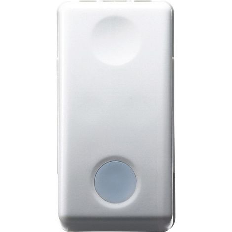Pulsador luminoso de 2 polos 16A GW20504 de Gewiss