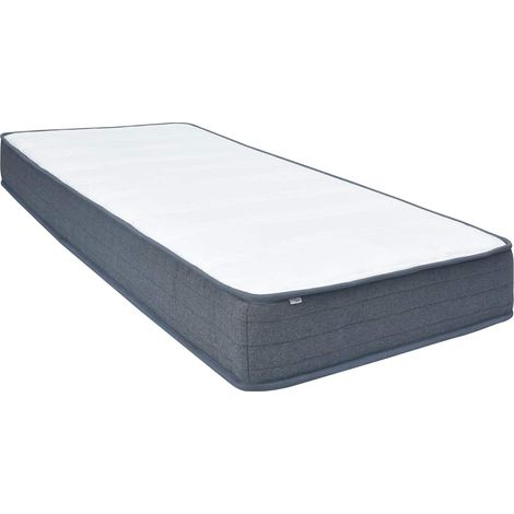 Matelas pour sommier tapissier à ressorts ensachés, fermeté moyenne, 200 x 80 x 20 cm - PANGIVO (1/5)