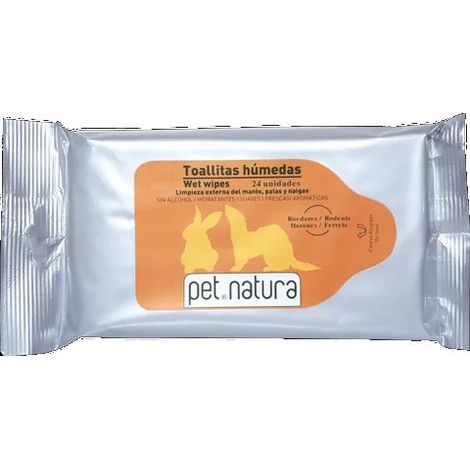 Petnatura Wipes Haute Rongeurs / Ferrets 24 UDS