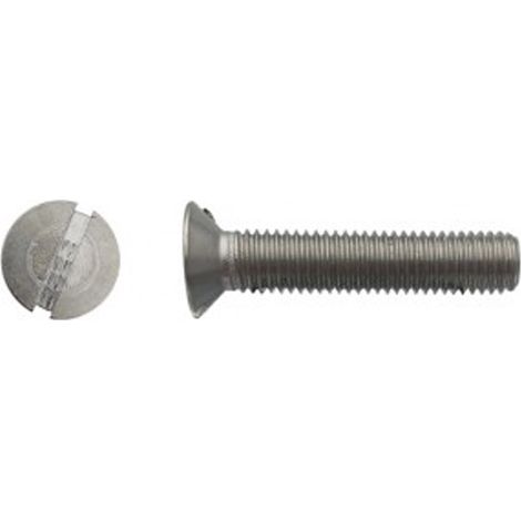 Vis à métaux tête fraisée fendue Inox A4 - 5 x 60 mm - BIVI (1/2)
