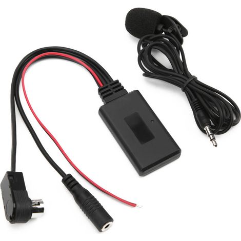 Adaptador de cable AUX Bluetooth 5.0 con micrófono manos libres para Alpine CDA-9857 CDA-9886 CDA-117 (1/5)