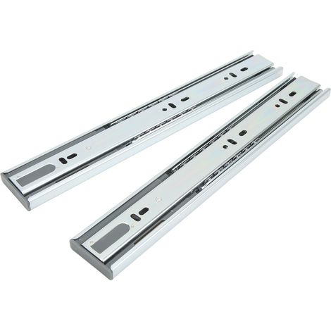 Glissières de tiroir à roulement à billes de 50,8 cm (20 po), silencieuses, télescopiques, capacité de charge de 30 kg (66 lb) pour VR et yachts (1/5)