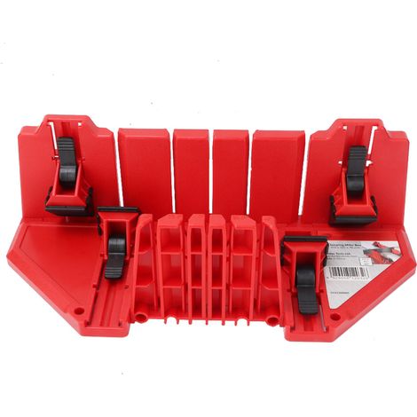 Bofte de rangement multifonction pour scie à onglet, étui de transport 22,5/45/90 degrés, outil de coupe pour bois et plâtre (1/5)