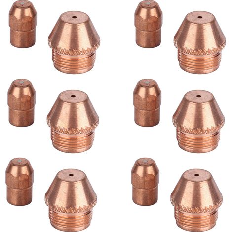 10 pièces kit consommables pour découpeur plasma électrode buse accessoires torche TZ-100 (1/5)