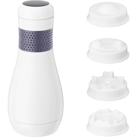 Rouleau de Massage Vibrant Anti-Cellulite, Soulagement Musculaire pour les Épaules, le Cou, Appareil Amincissant Portatif, Portable (1/5)