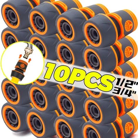 (A,2PCS) Raccord rapide pour tuyau d'arrosage, rallonge de robinet, joint de raccordement, connecteurs pour tuyau d'arrosage