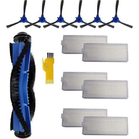 Aotengou Kit accessoires de remplacement pour l&39aspirateur , XU,robot Cecotec Conga 2290 Ultra & Titanium 13 paquets 1 brosse p - KZQ (1/4)