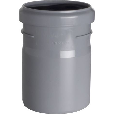 Valsir – Manchon de raccordement Ø 90/100 mm – VS0564190 – Adaptateur PVC pour bâti support Rapid SL et Geberit – Joint double lèvres pour étanchéité