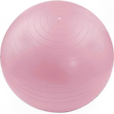 Ballon de grossesse stable - siège d'accouchement, support de fitness, rose macaron, 55 cm (1/5)