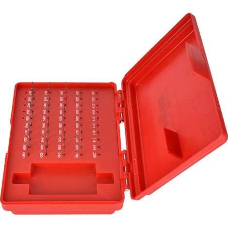 Jeu de 50 jauges à broches en acier M0-0,011-0,060 pouce, précision 0,0002 pouce (1/5)