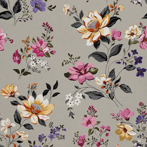 Tela decorativa para exteriores Oxford - Motivo Flores Claras I DX686 (1/5)