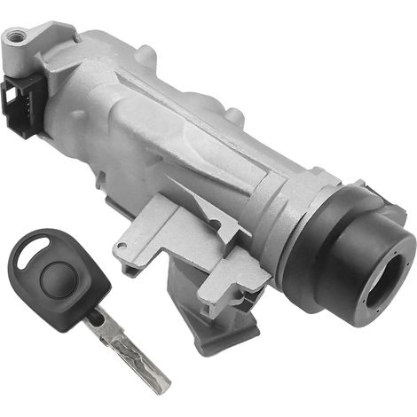 Car Ignition Switch Lock Barrel with Key for Golf MK5 MK6 Touran, Replace 1K0905851B 1K0905865 30936044