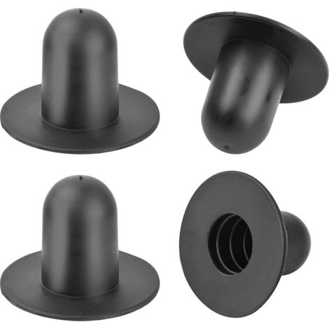 (Noir)4 PièCes Bouchons de Piscine,Accessoire Piscine Hors Sol, Bouchon Piscine, CréPine Piscine, Remplacement des Trous de Bouchon Dans Les Piscines, Convient Aux Piscines Hors Sol