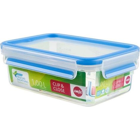 EMSA 508540 recipiente per cibo Rettangolare Scatola 1 L Trasparente 6 pz (1/2)